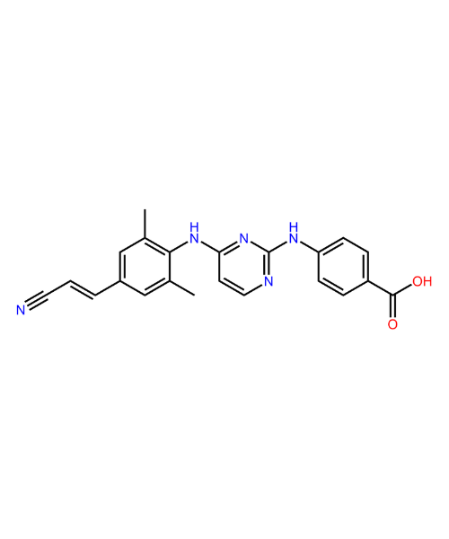 Rilpivirine Impurity, Impurity of Rilpivirine, Rilpivirine Impurities, NA, Rilpivirine Acid