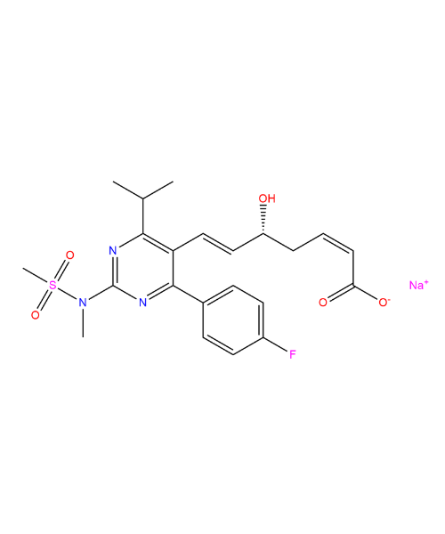 Rosuvastatin  Impurity, Impurity of Rosuvastatin , Rosuvastatin  Impurities, 1659301-59-3, Rosuvastatin 2,3-Anhydro Acid