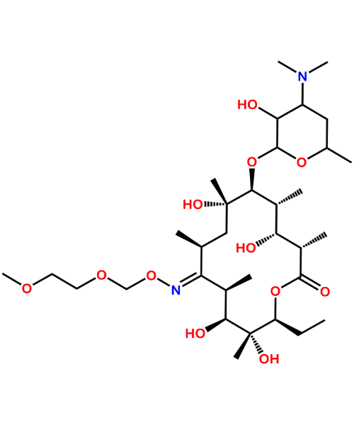 Roxithromycin Impurity, Impurity of Roxithromycin, Roxithromycin Impurities, 214902-82-6, Roxithromycin EP Impurity B