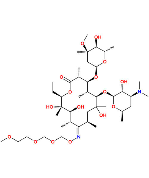 Roxithromycin Impurity, Impurity of Roxithromycin, Roxithromycin Impurities, 425365-64-6, Roxithromycin EP Impurity G