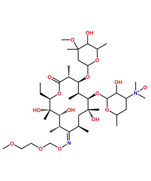 Roxithromycin Impurity, Impurity of Roxithromycin, Roxithromycin Impurities, 1460313-73-8, Roxithromycin N-Oxide