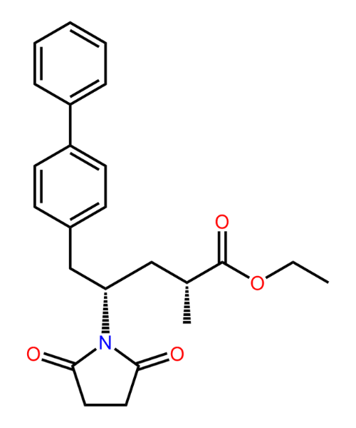 Sacubitril Impurity, Impurity of Sacubitril, Sacubitril Impurities, 1038924-97-8, 2,5-Dioxopyrrolidine Sacubitril