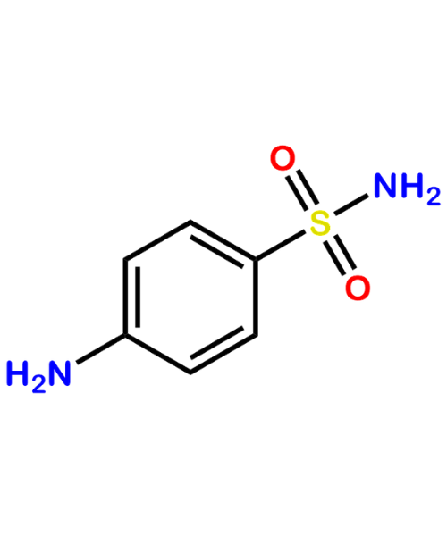 Sulfadiazine Impurity, Impurity of Sulfadiazine, Sulfadiazine Impurities, 63-74-1, Sulfanilamide