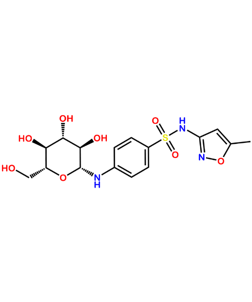 Sulfamethoxazole Impurity, Impurity of Sulfamethoxazole, Sulfamethoxazole Impurities, 119691-75-7, Sulfamethoxazole N4-glucoside