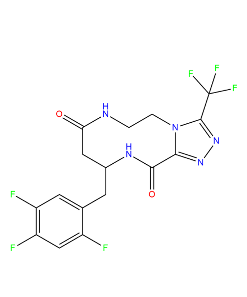 Sitagliptin triazecine analog