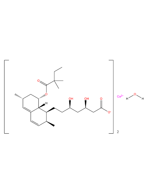 Simvastatin  Impurity, Impurity of Simvastatin , Simvastatin  Impurities, 530112-57-3, Tenivastatin Calcium Hydrate