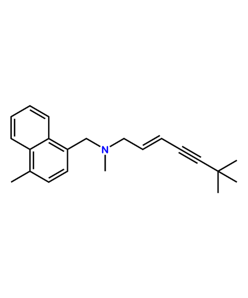 Terbinafine Impurity, Impurity of Terbinafine, Terbinafine Impurities, 151222-50-3, Terbinafine Hydrochloride Impurity D