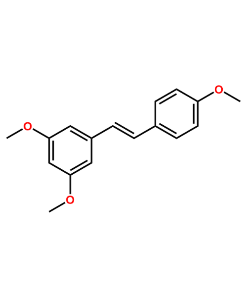 Pterostilbene Impurity, Impurity of Pterostilbene, Pterostilbene Impurities, 22255-22-7, 3,4',5-Trimethoxy-trans-stilbene