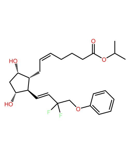 Tafluprost Impurity, Impurity of Tafluprost, Tafluprost Impurities, 209860-87-7, Tafluprost