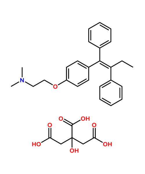 Tamoxifen Impurity, Impurity of Tamoxifen, Tamoxifen Impurities, 54965-24-1, Tamoxifen Citrate