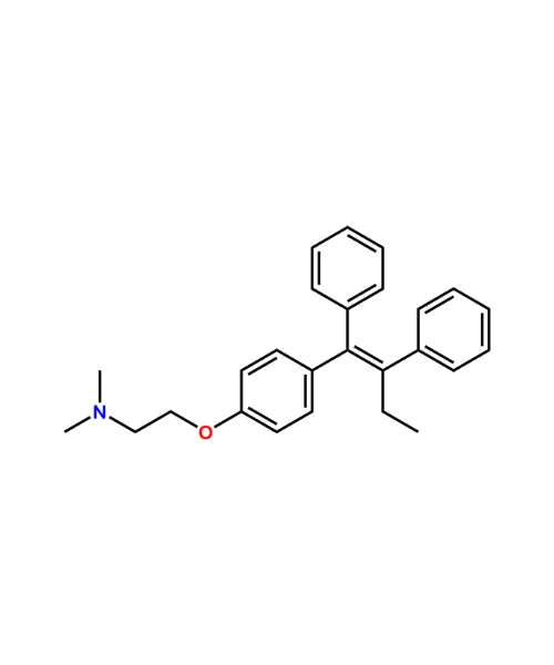 Tamoxifen Impurity, Impurity of Tamoxifen, Tamoxifen Impurities, 13002-65-8, Tamoxifen Citrate E-isomer