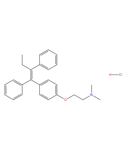Tamoxifen  Impurity, Impurity of Tamoxifen , Tamoxifen  Impurities, NA, Tamoxifen mixture of EZ isomers HCl