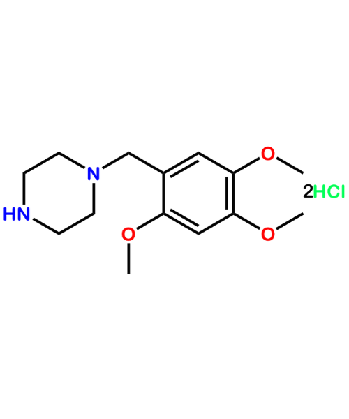 Trimetazidine Impurity, Impurity of Trimetazidine, Trimetazidine Impurities, 356083-64-2 (free base), Trimetazidine EP Impurity E