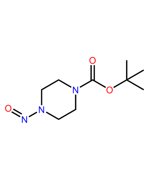 Teneligliptin Impurity, Impurity of Teneligliptin, Teneligliptin Impurities, 877177-42-9, N-Boc piperazine nitroso