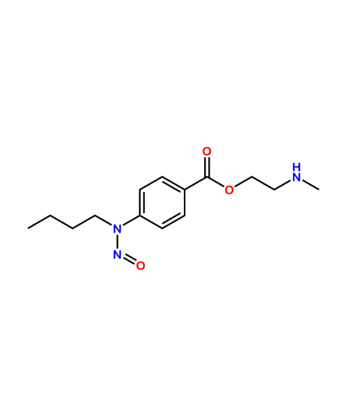 Tetracaine Impurity, Impurity of Tetracaine, Tetracaine Impurities, NA, Mono N-Nitroso Desmethyl Tetracaine