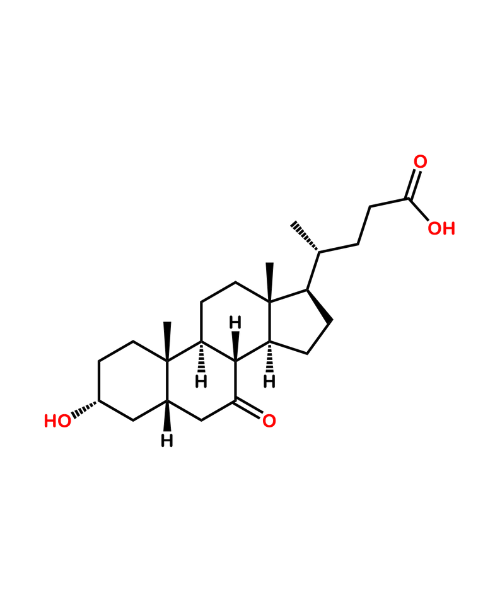 Ursodeoxycholic Acid Impurity, Impurity of Ursodeoxycholic Acid, Ursodeoxycholic Acid Impurities, 4651-67-6, Ursodeoxycholic Acid Impurity F