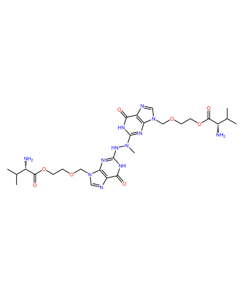 Valaciclovir Impurity, Impurity of Valaciclovir, Valaciclovir Impurities, 1356019-51-6, Valaciclovir EP Impurity  P