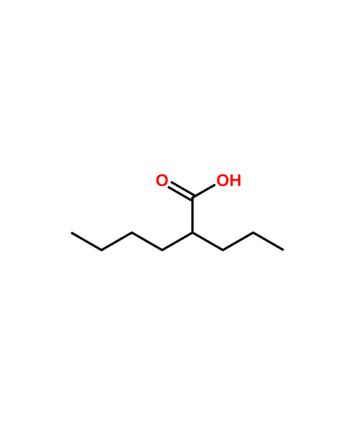 Valproic acid Impurity, Impurity of Valproic acid, Valproic acid Impurities, 3274-28-0, 2-Butyl valeric acid