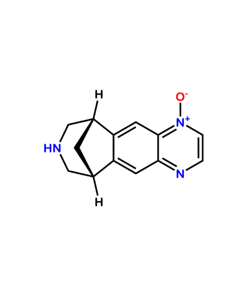 Varenicline Impurity, Impurity of Varenicline, Varenicline Impurities, NA, (6R,10S)-7,8,9,10-tetrahydro-6H-6,10-methanoazepino[4,5-g]quinoxaline 1-oxide