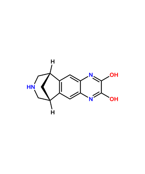 Varenicline Impurity, Impurity of Varenicline, Varenicline Impurities, NA, (6R,10S)-7,8,9,10-tetrahydro-6H-6,10-methanoazepino[4,5-g]quinoxaline-2,3-diol