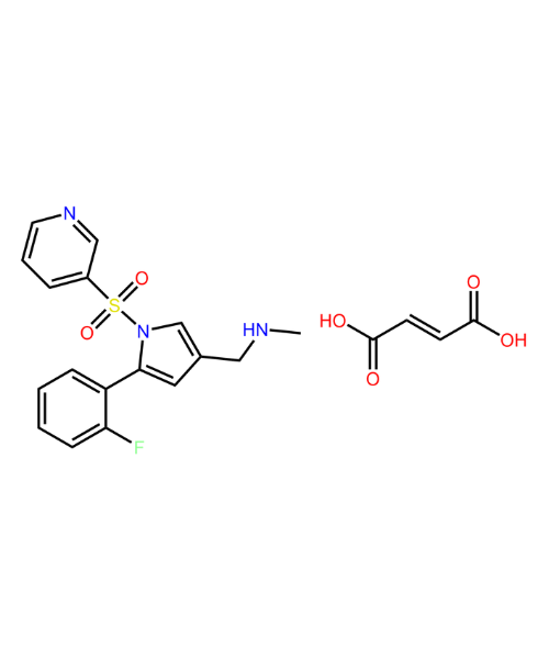 Vonoprazan Impurity, Impurity of Vonoprazan, Vonoprazan Impurities, 881681-01-2, Vonoprazan Fumarate 