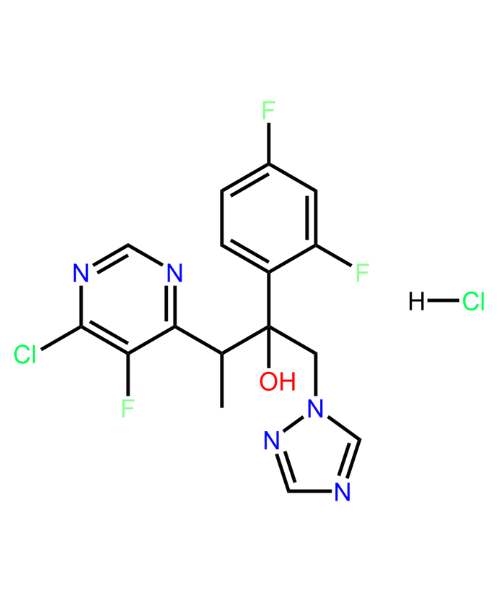 Voriconazole Impurity, Impurity of Voriconazole, Voriconazole Impurities, 188416-20-8, Voriconazole-6-Chloro Impurity