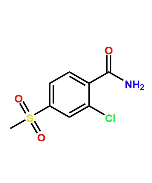  2-chloro-4-(methylsulfonyl)benzamide
