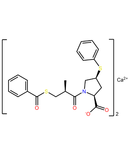 Zofenopril Impurity, Impurity of Zofenopril, Zofenopril Impurities, 81938-43-4, Zofenopril Calcium Salt