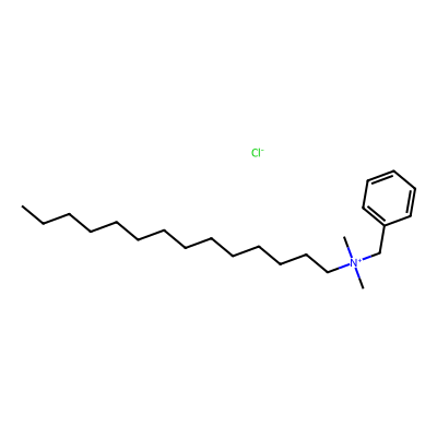 Benzyldimethyltetradecylammonium Chloride