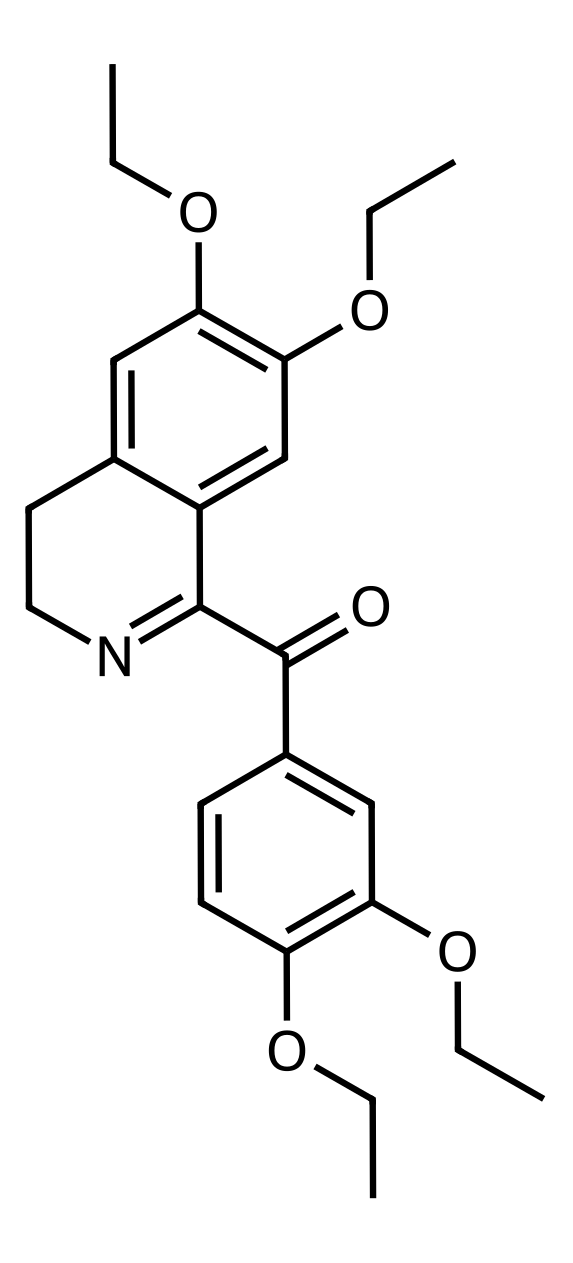 Chemical structure of Drotaveraldine