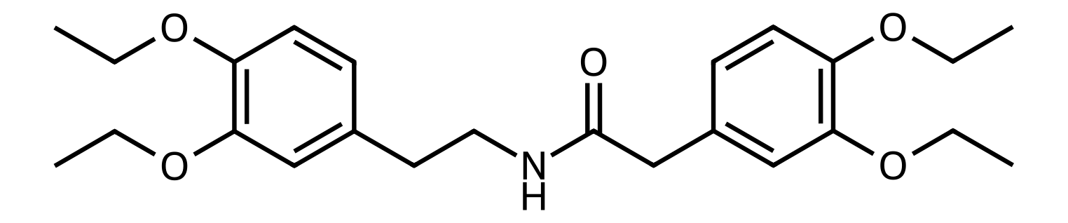 Chemical structure of Drotaverine Amide