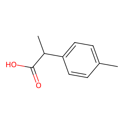 Chemical structure of Ibuprofen EP Impurity D
