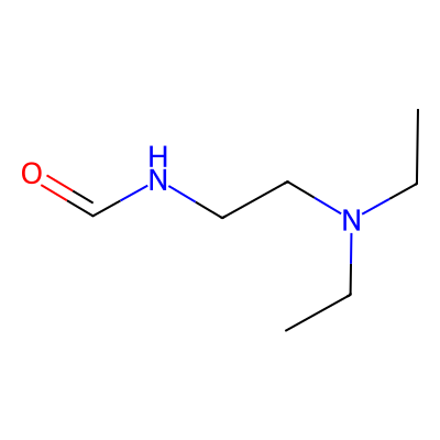N-(2-diethylaminoethyl) formamide