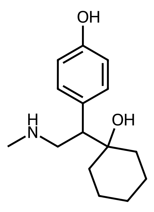 Chemical structure of Desvenlafaxine Related Compound B