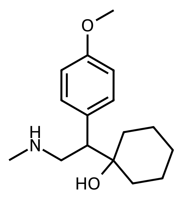 Chemical structure of Venlafaxine Impurity D