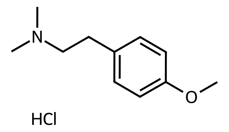 Chemical structure of Venlafaxine Impurity A Hydrochloride
