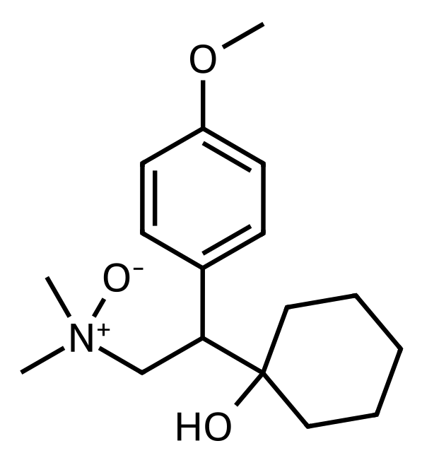 Chemical structure of Venlafaxine N-Oxide